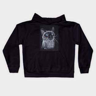 Siamese Cat Kids Hoodie